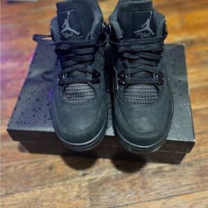 Nike Black Air Jordan 4